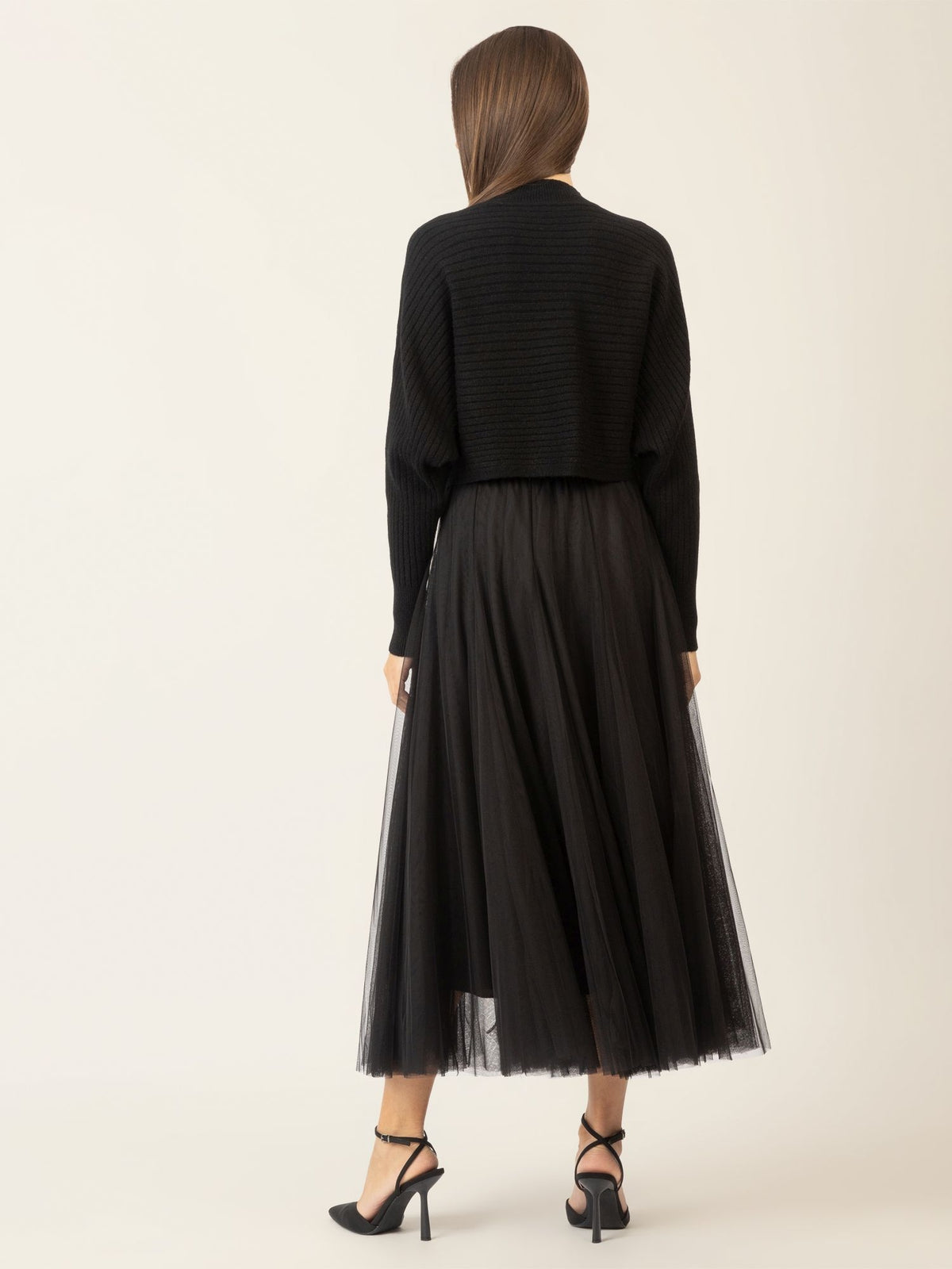 APART Tüllrock mit Schlupfverschluss für einen eleganten Look im Alltag | schwarz