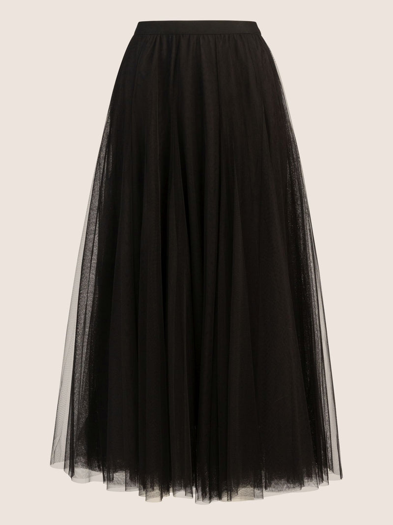 APART Tüllrock mit Schlupfverschluss für einen eleganten Look im Alltag | schwarz