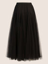 APART Tüllrock mit Schlupfverschluss für einen eleganten Look im Alltag | schwarz