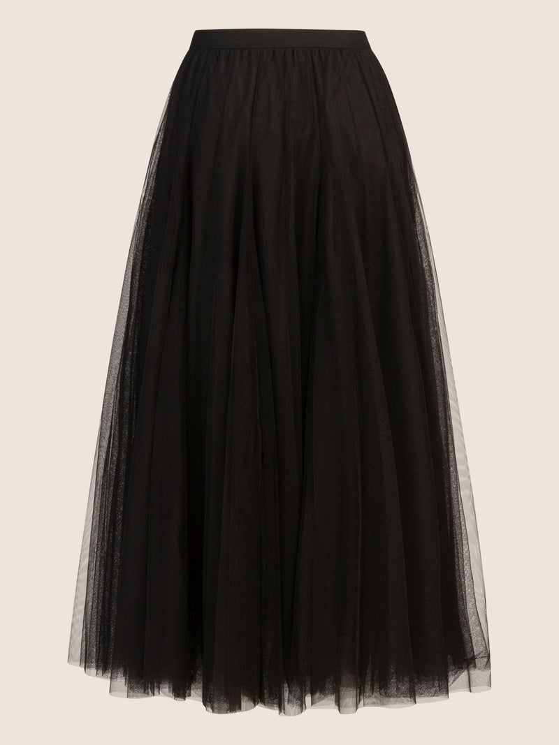 APART Tüllrock mit Schlupfverschluss für einen eleganten Look im Alltag | schwarz