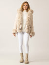 APART Winterjacke mit Reißverschluss für den perfekten Winter-Look | beige