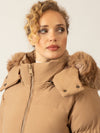 APART Winterjacke mit Reißverschluss für kalte Tage mit Komfort und Stil | camel