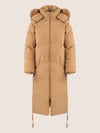 APART Winterjacke mit Reißverschluss für kalte Tage mit Komfort und Stil | camel
