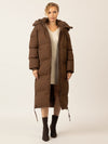 APART Winterjacke mit Reißverschluss für kalte Tage mit Komfort und Stil | braun
