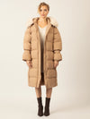 APART Winterjacke mit Reißverschluss für warmen und stilvollen Komfort | braun