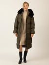 APART Winterjacke mit Reißverschluss für warmen und stilvollen Komfort | grün