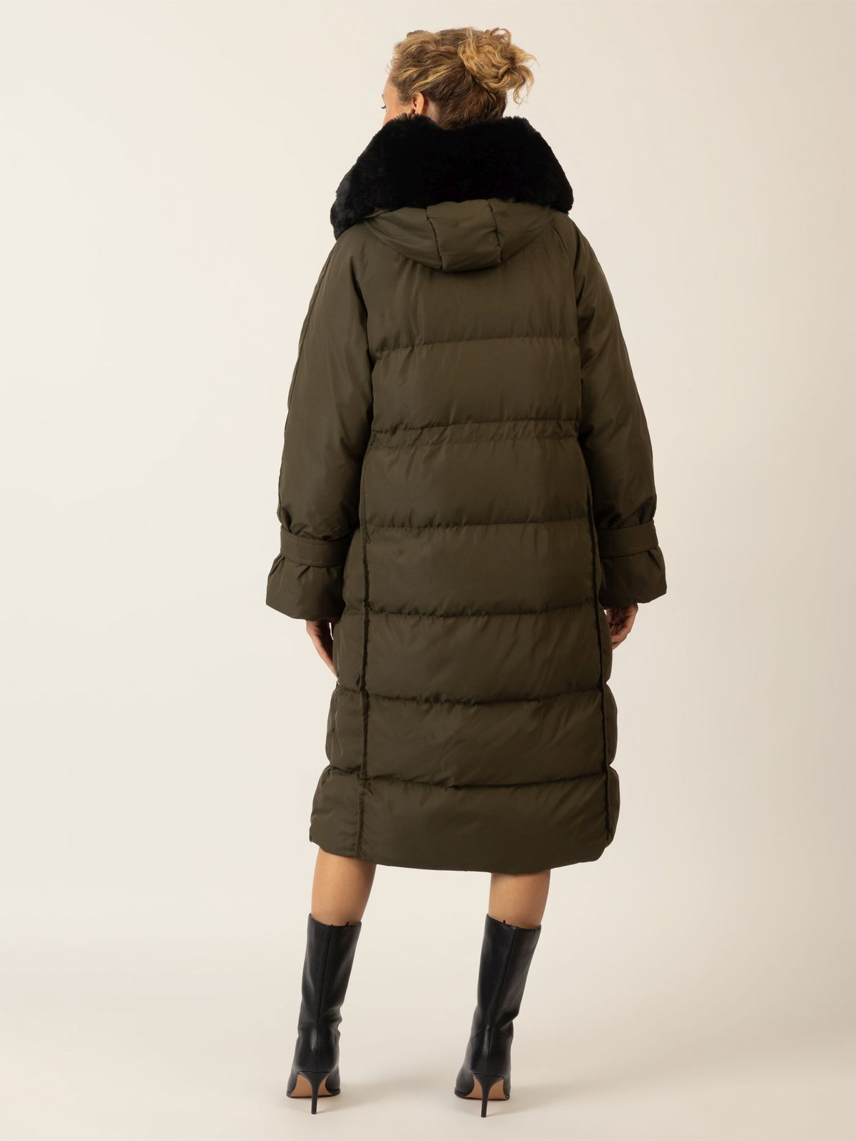 APART Winterjacke mit Reißverschluss für warmen und stilvollen Komfort | grün