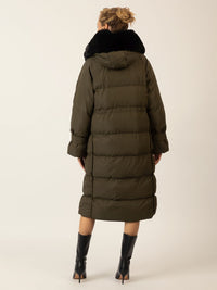 APART Winterjacke mit Reißverschluss für warmen und stilvollen Komfort | grün