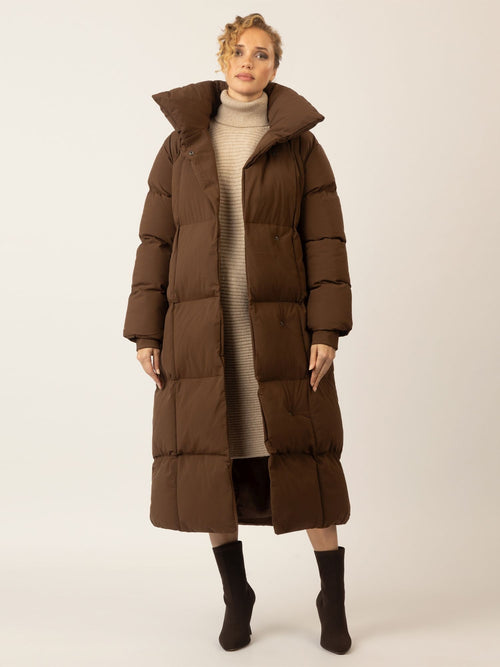APART Winterjacke mit Reißverschluss für stilvollen Schutz an kühlen Tagen | braun image 1