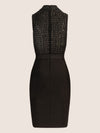 APART Kurzes Kleid mit Reißverschluss für figurnahe und elegante Outfits | schwarz