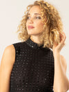 APART Kurzes Kleid mit Reißverschluss für figurnahe und elegante Outfits | schwarz