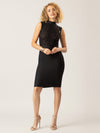 APART Kurzes Kleid mit Reißverschluss für figurnahe und elegante Outfits | schwarz