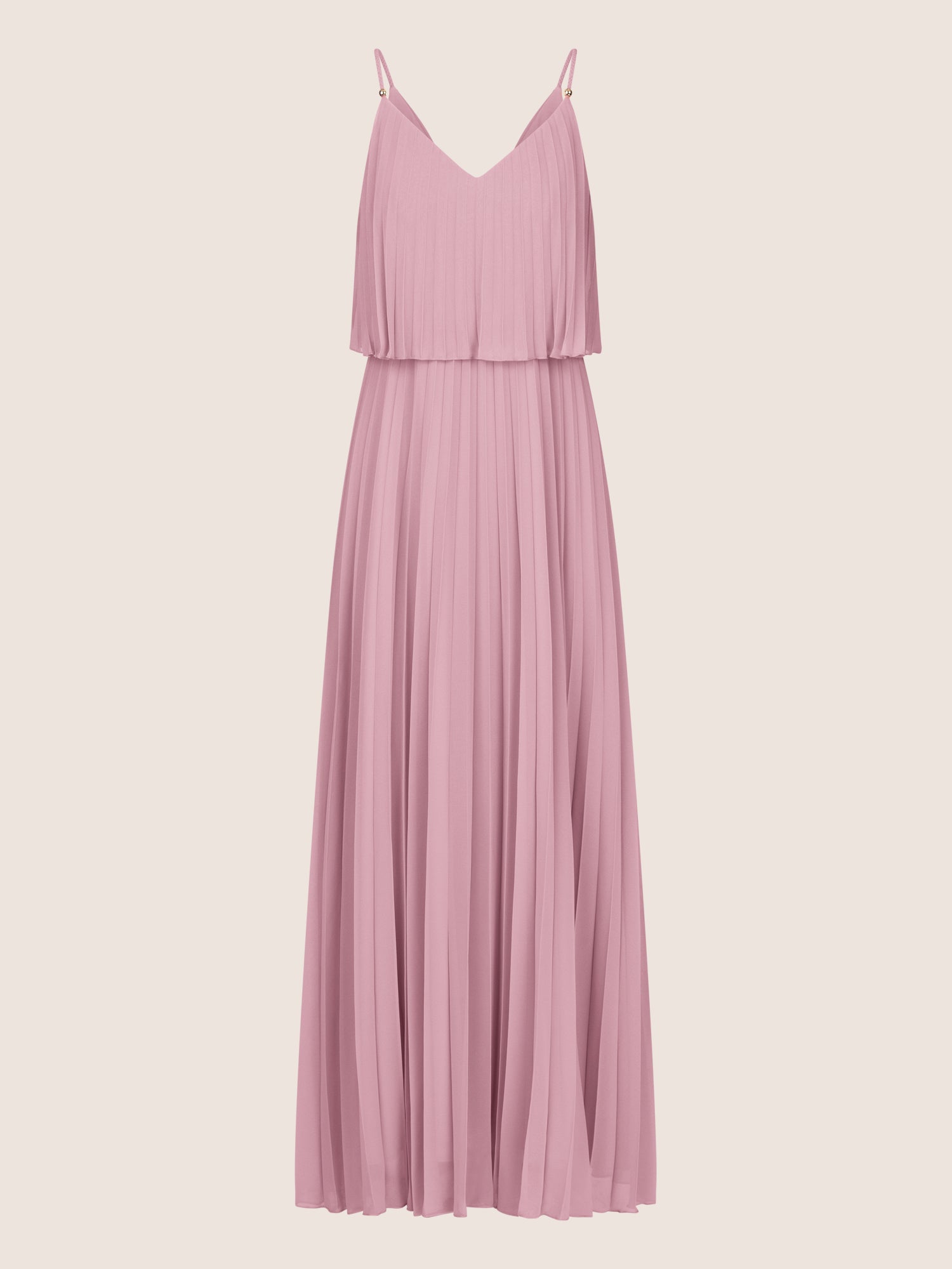 APART Abendkleid in 2in1 Optik | mauve