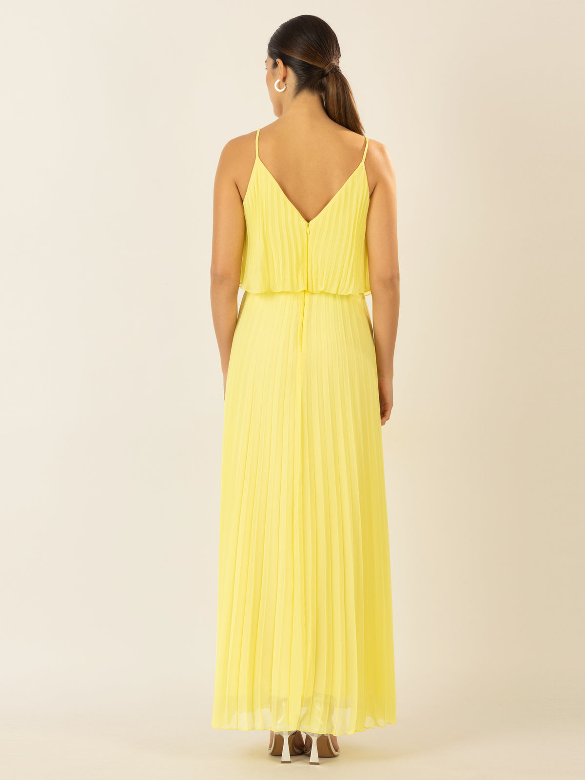 APART Abendkleid in 2in1 Optik | vanilla