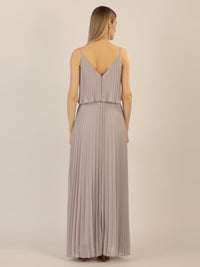 APART Abendkleid in 2in1 Optik | lavendel