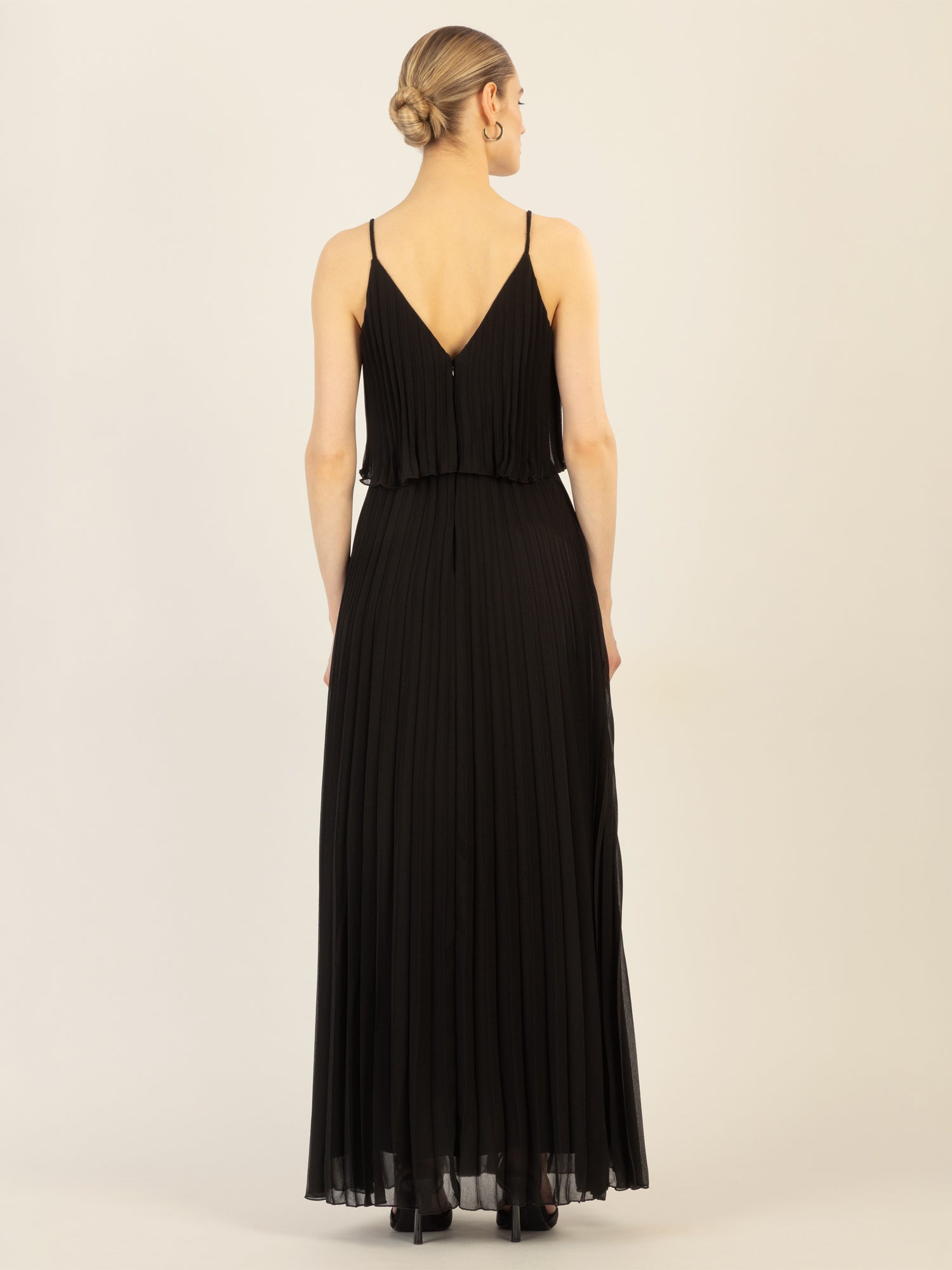 APART Abendkleid in 2in1 Optik | schwarz