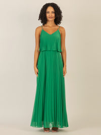 APART Abendkleid in 2in1 Optik | grün