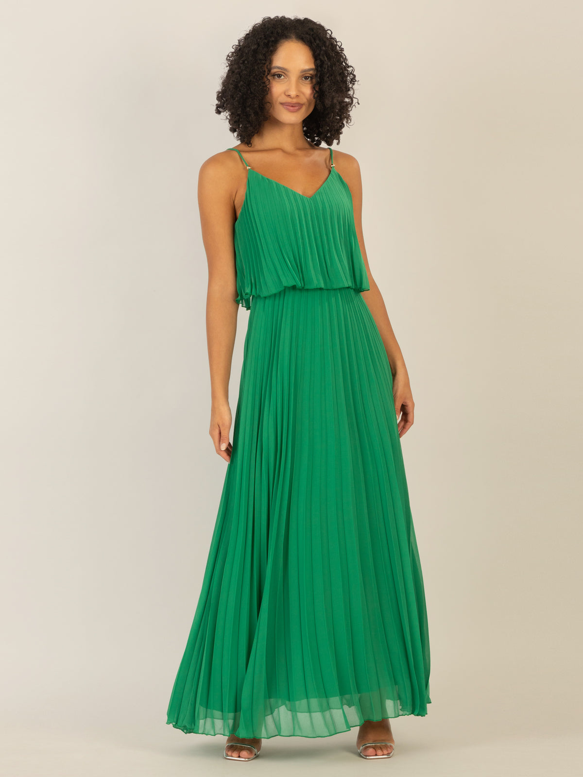 APART Abendkleid in 2in1 Optik | grün