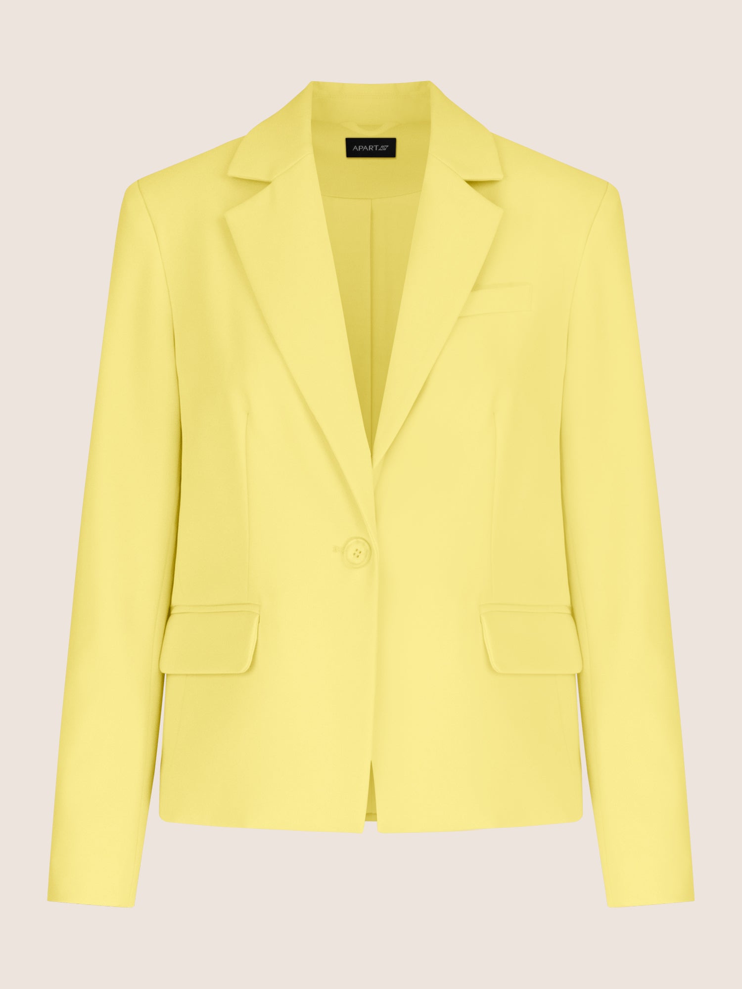 APART Blazer aus einer leicht strukturierten Ware | vanille