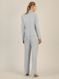 APART Blazer aus einer leicht strukturierten Ware | hellblau