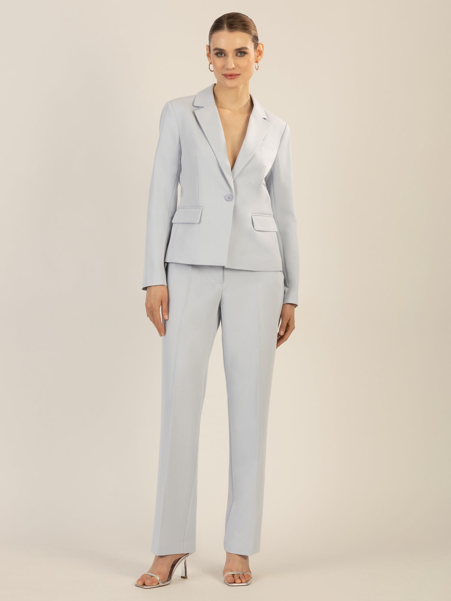 APART Blazer aus einer leicht strukturierten Ware | hellblau