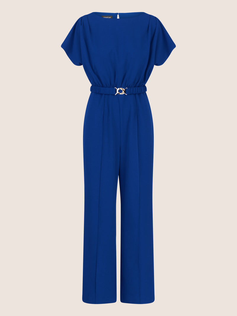 APART Overall aus einer leicht strukturieren, elastischen Jerseyware | royalblau