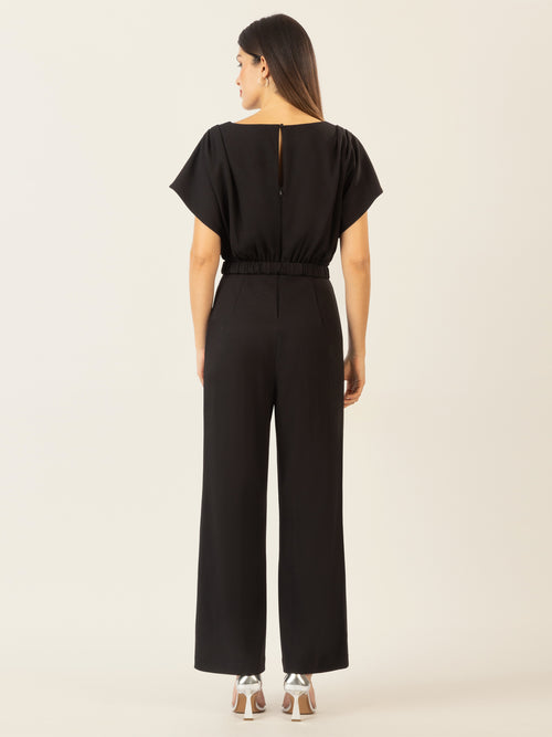 APART Overall aus einer leicht strukturieren, elastischen Jerseyware | schwarz image 1