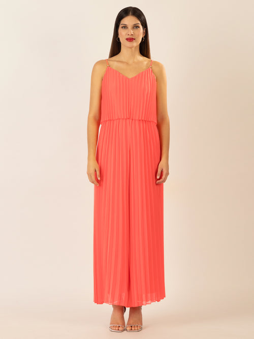 APART Plisseeoverall in 2in1 Optik | koralle image 1