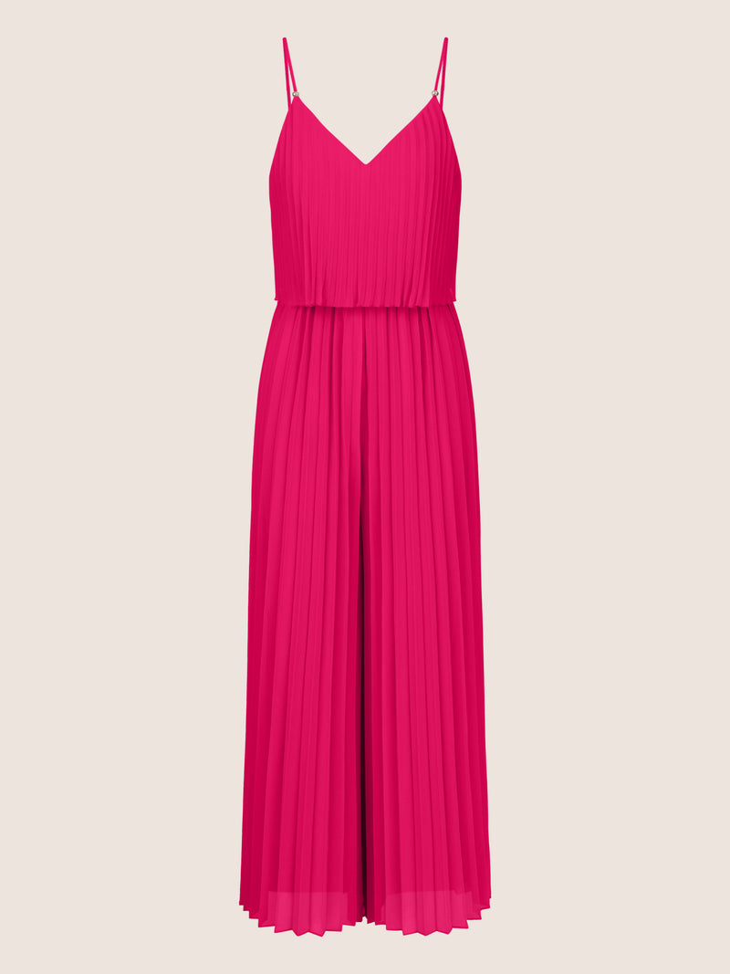 APART Plisseeoverall in 2in1 Optik | pink