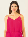 APART Plisseeoverall in 2in1 Optik | pink