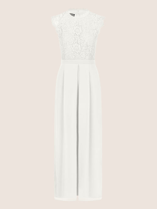 APART Overall mit Spitzenoberteil | cream image 1