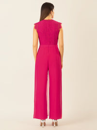 APART Overall mit Spitzenoberteil und aus hochwertigem Material | pink
