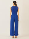 APART Overall mit Spitzenoberteil und aus hochwertigem Material | royalblau