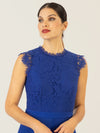 APART Overall mit Spitzenoberteil und aus hochwertigem Material | royalblau