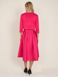 APART Strickbolero aus einem soften Viskose-Mix | pink