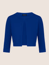 APART Strickbolero aus einem soften Viskose-Mix | royalblau