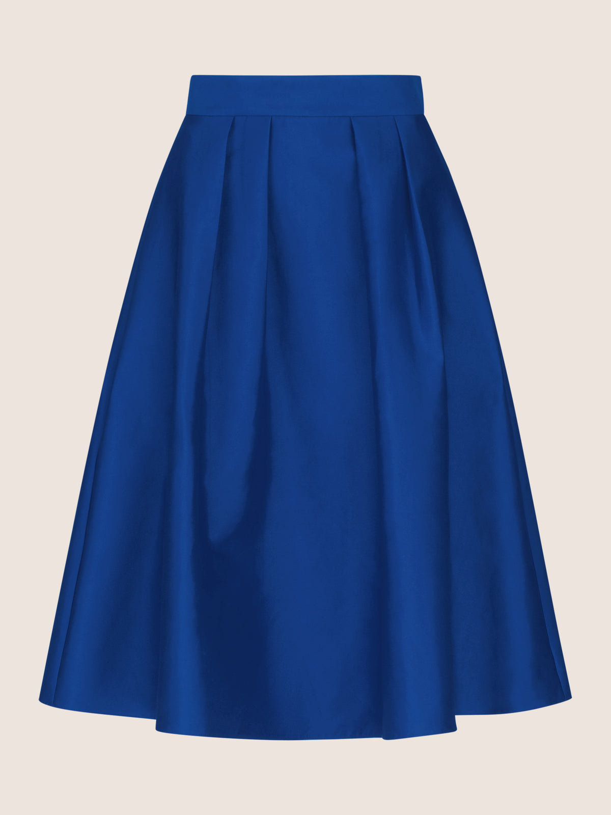 APART Satinrock aus mattschimmerndem Satin | royalblau