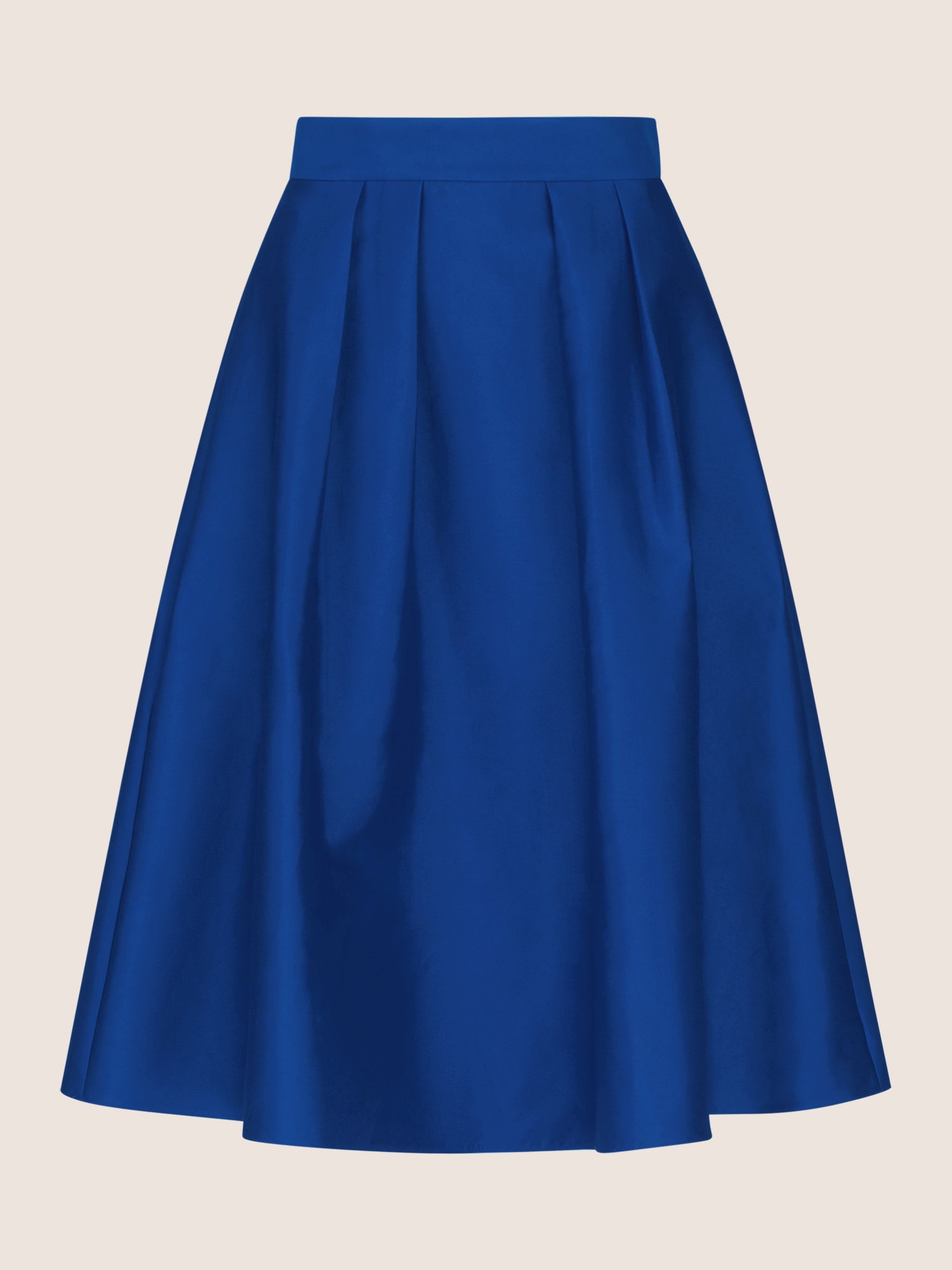 APART Satinrock aus mattschimmerndem Satin | royalblau