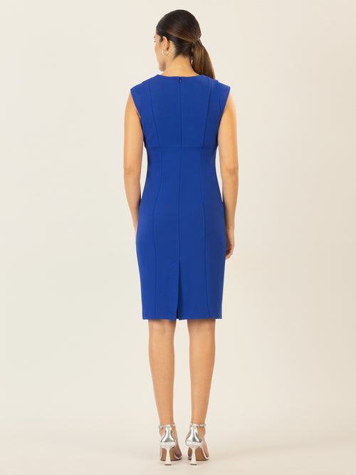 APART Etuikleid aus einer leicht strukturierten Jersey-Ware | royalblau image 1