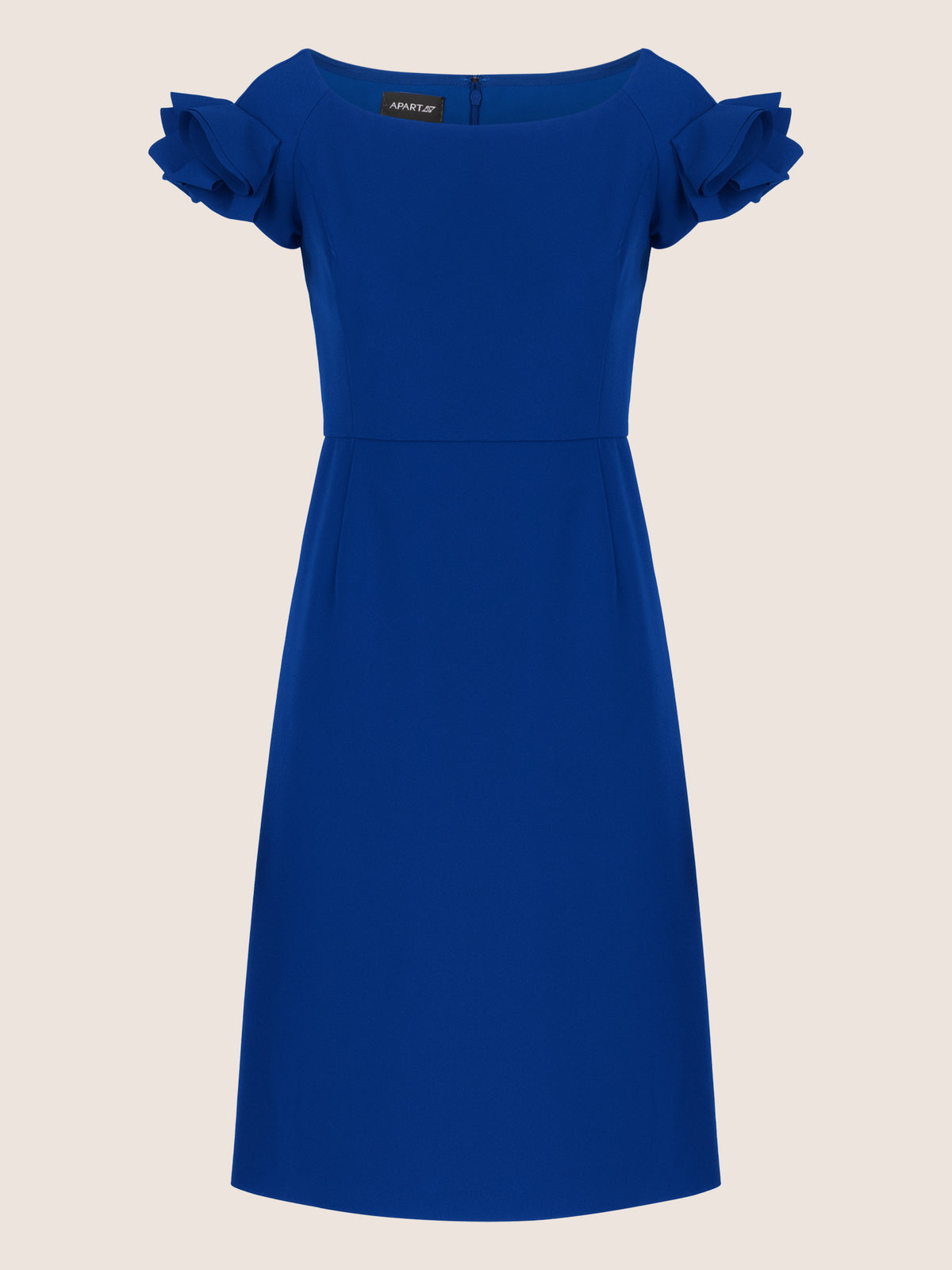 APART Cocktailkleid mit sehr weiten Ausschnitt | royalblau