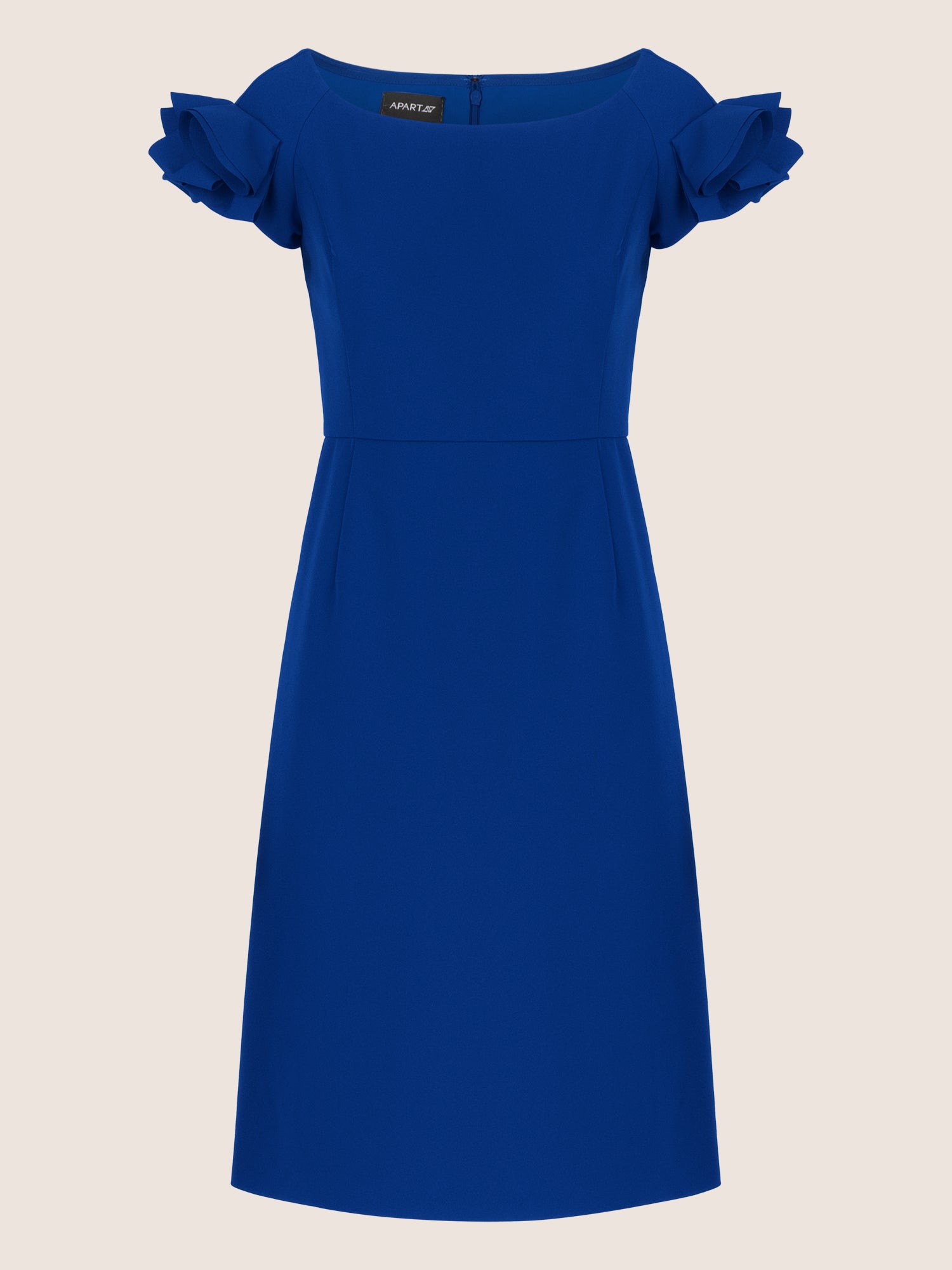 APART Cocktailkleid mit sehr weiten Ausschnitt | royalblau