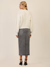 APART Oversized Strickjacke mit Knopfleiste | creme