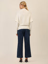 APART Pullover mit Fledermausärmeln | creme