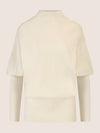 APART Pullover mit Fledermausärmeln | creme
