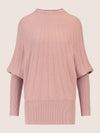 APART Pullover mit Fledermausärmeln | mauve