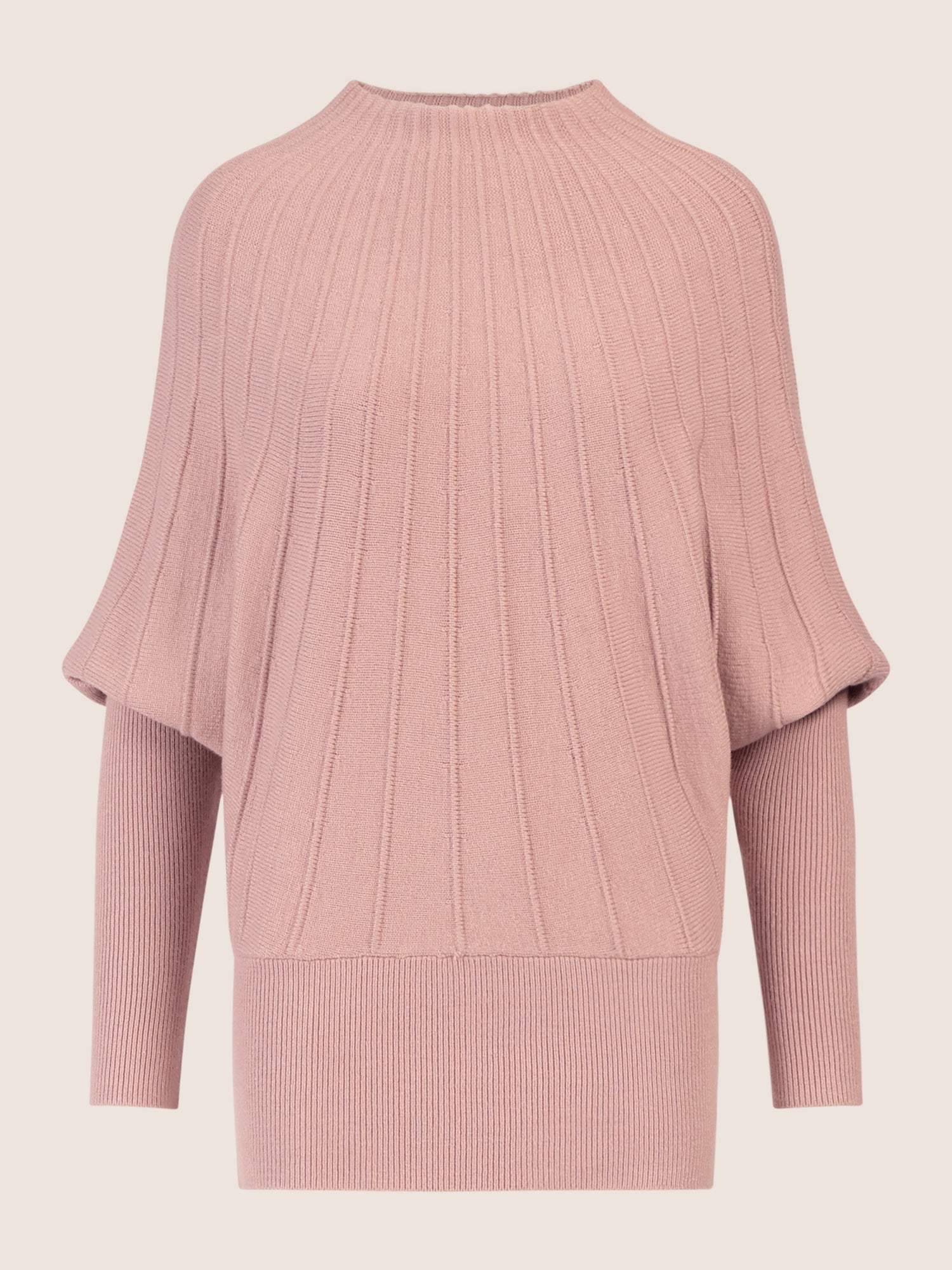 APART Pullover mit Fledermausärmeln | mauve