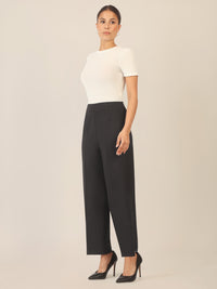 APART Culotte mit Bügelfalte | schwarz