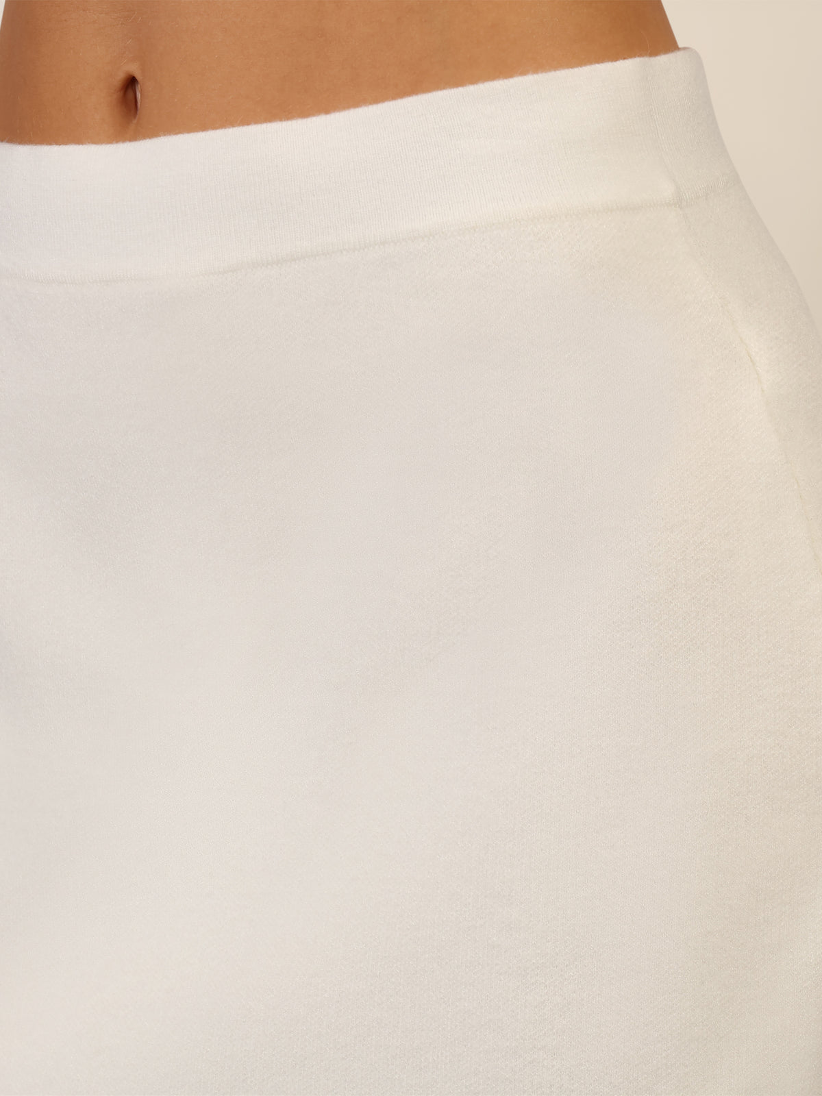 APART Strickrock in Bleistiftform | creme