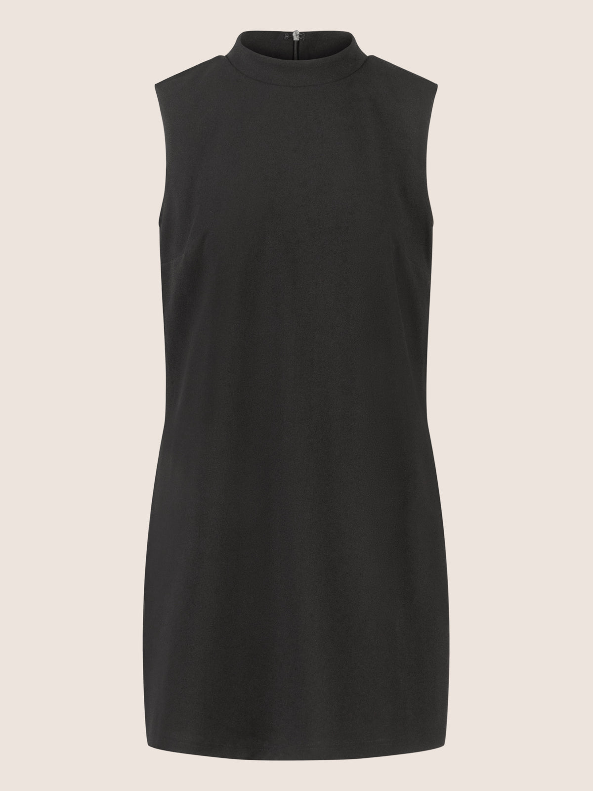 APART Minikleid aus einer leicht körnigen Jersey Ware | schwarz