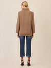APART Oversized Pullover mit Rollkragen | camel